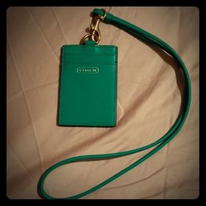Coach ID necklace